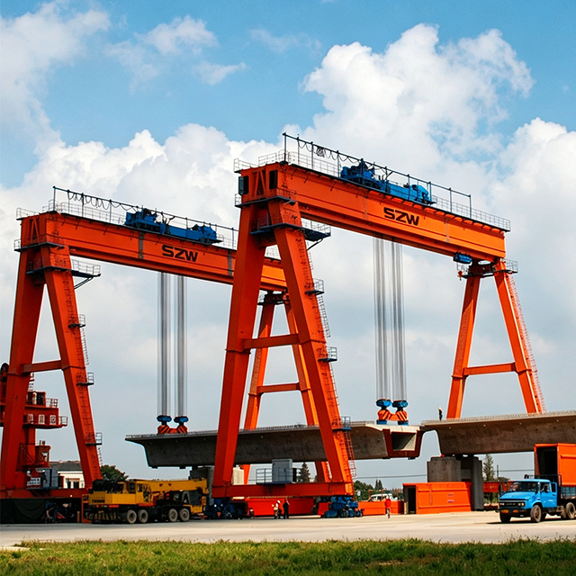 General Purpose Double Girder Gantry Crane
